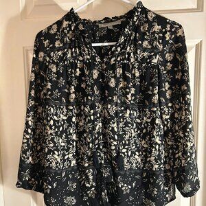 Boho Demeter Tie Neck Blouse